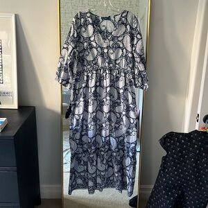 La Plage oversized maxi dress